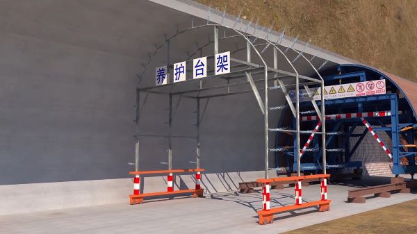 白塔区隧道施工动画制作公司 - 隧道施工工艺和施工方法 - 隧道施工汇报动画视频 - bim 工程施工动画